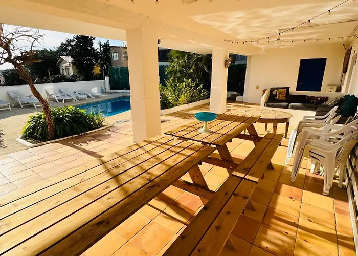 Vakantiehuis Exclusiva Casa Con Vistas Despejadas Al Mar Y Piscina Privada