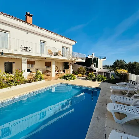 Exclusiva Casa Con Vistas Despejadas Al Mar Y Piscina Privada 료렛 드 마르